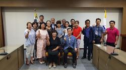 2019 원학연 임원과 학운위협의회 임원과의 간담회 사진